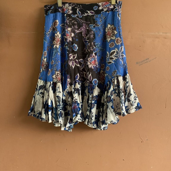 Zara Patchwork mini skirt XS - Picture 4 of 5